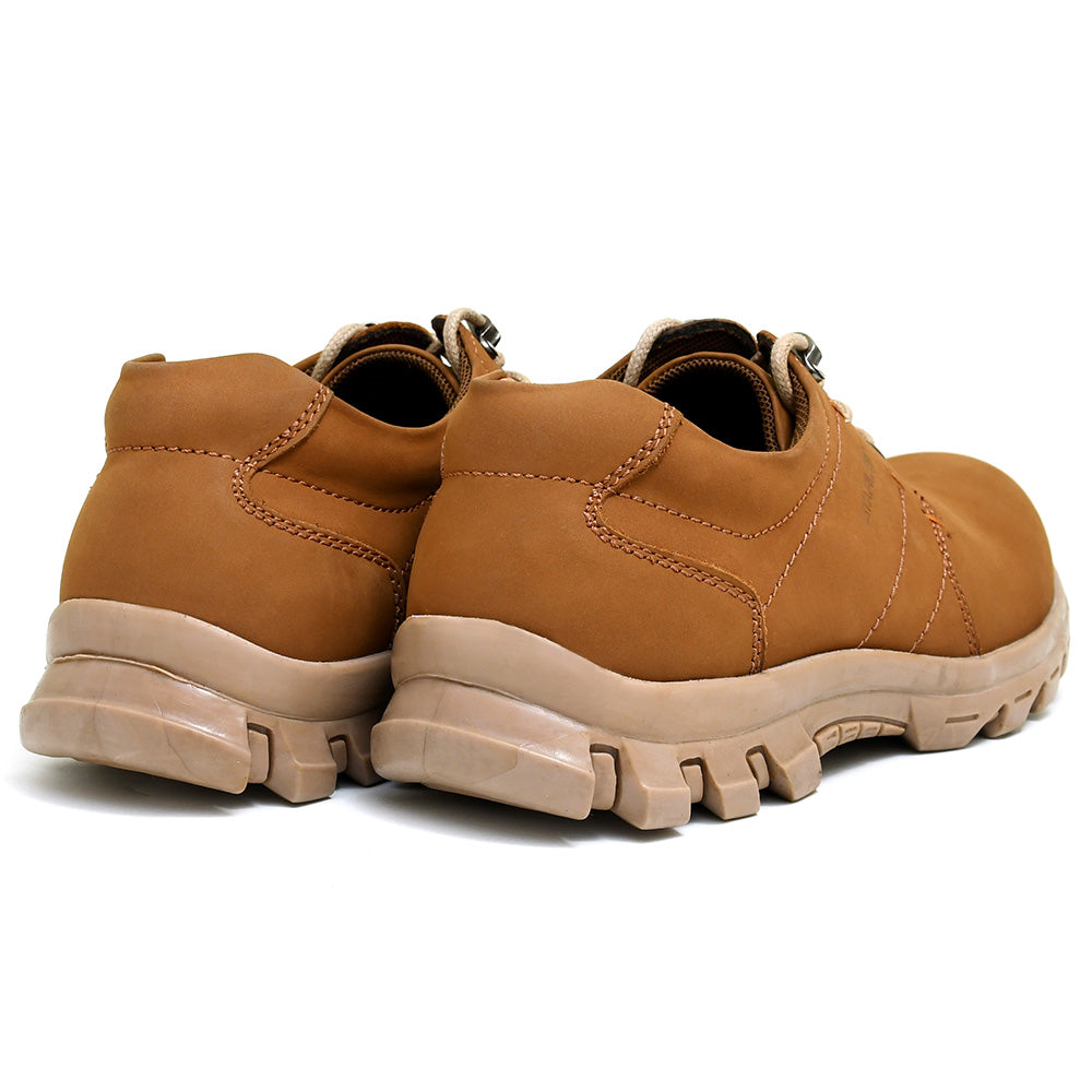 LEATHER SHOES - JASPER-002 MUSTARD