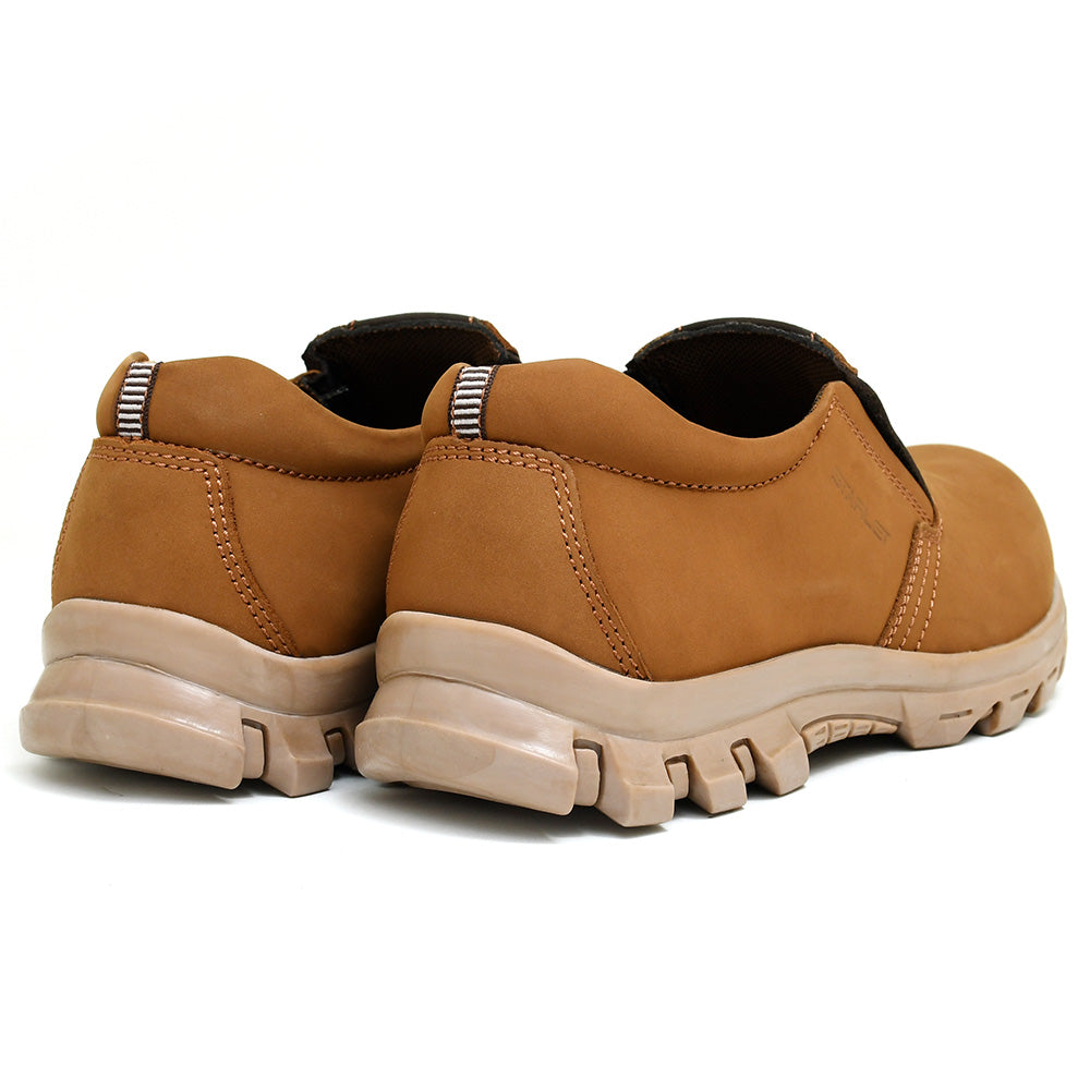 LEATHER SHOES - JASPER-001 MUSTARD