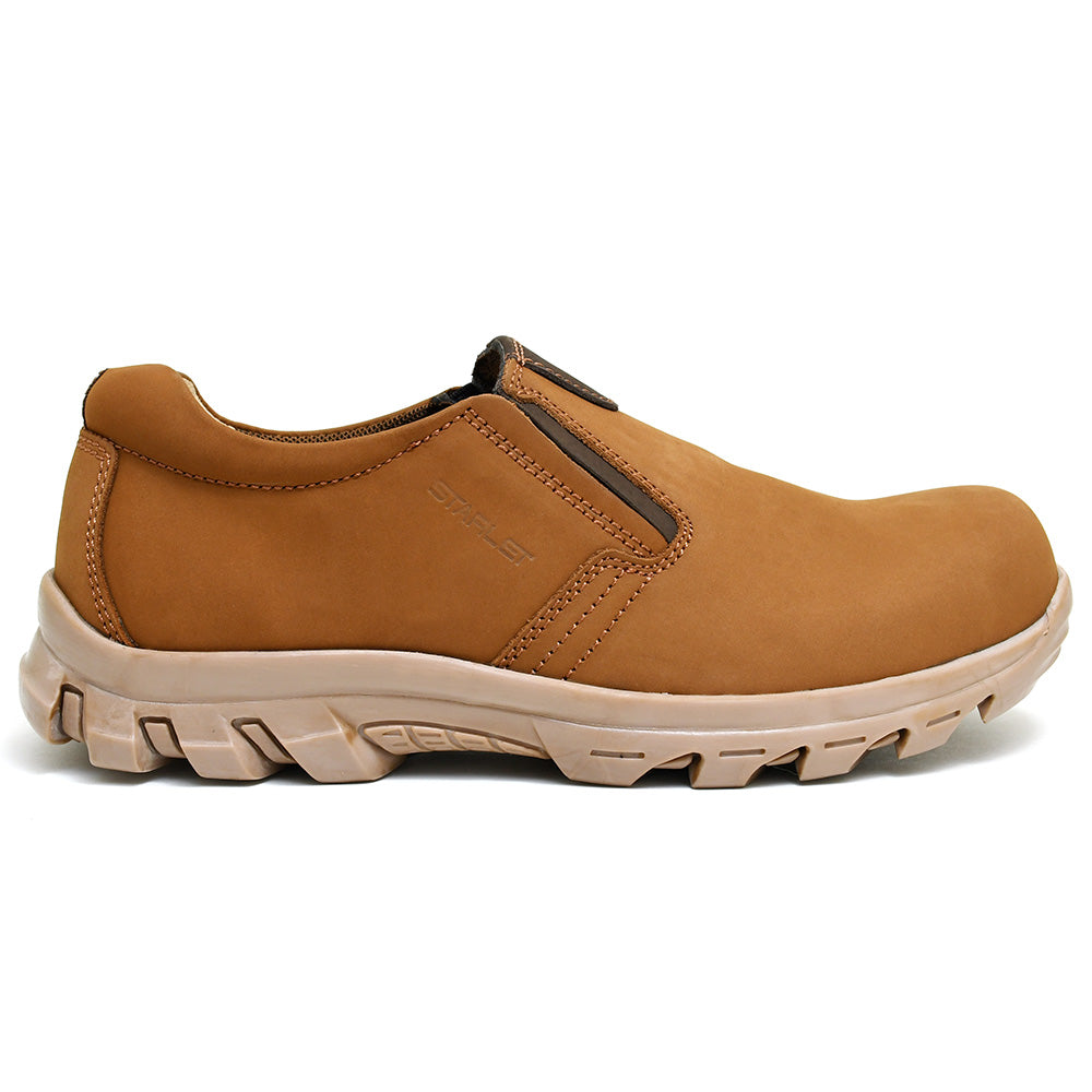 LEATHER SHOES - JASPER-001 MUSTARD