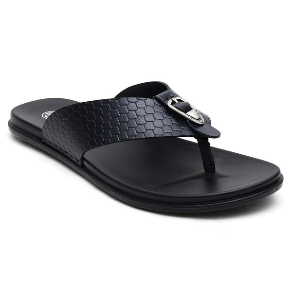 LEATHER SLIPPER - CHM-002 BLUE