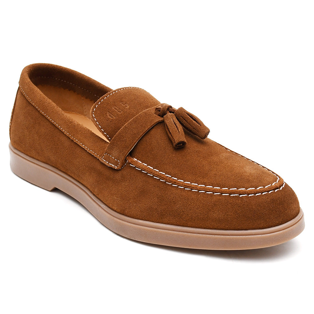 LEATHER SHOES - LBY-001 TAN