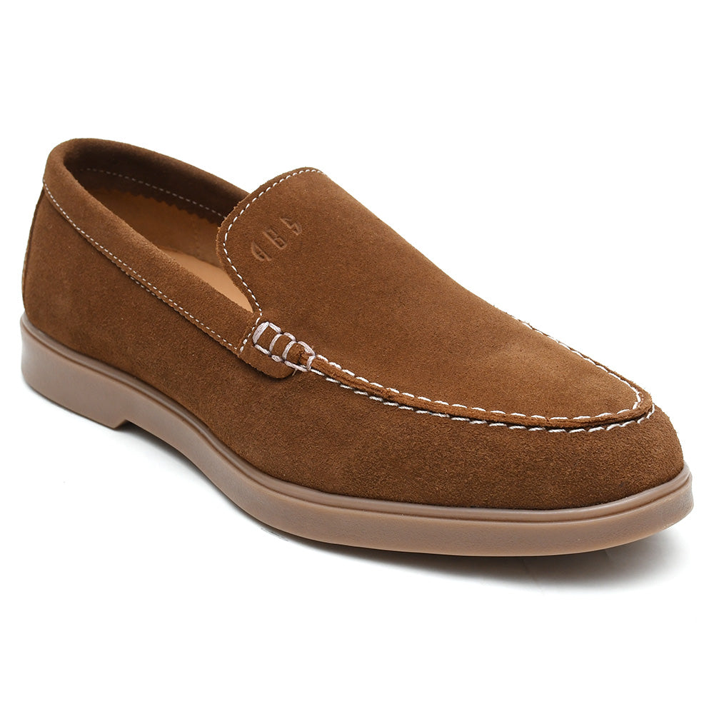LEATHER SHOES - LBY-003 TAN