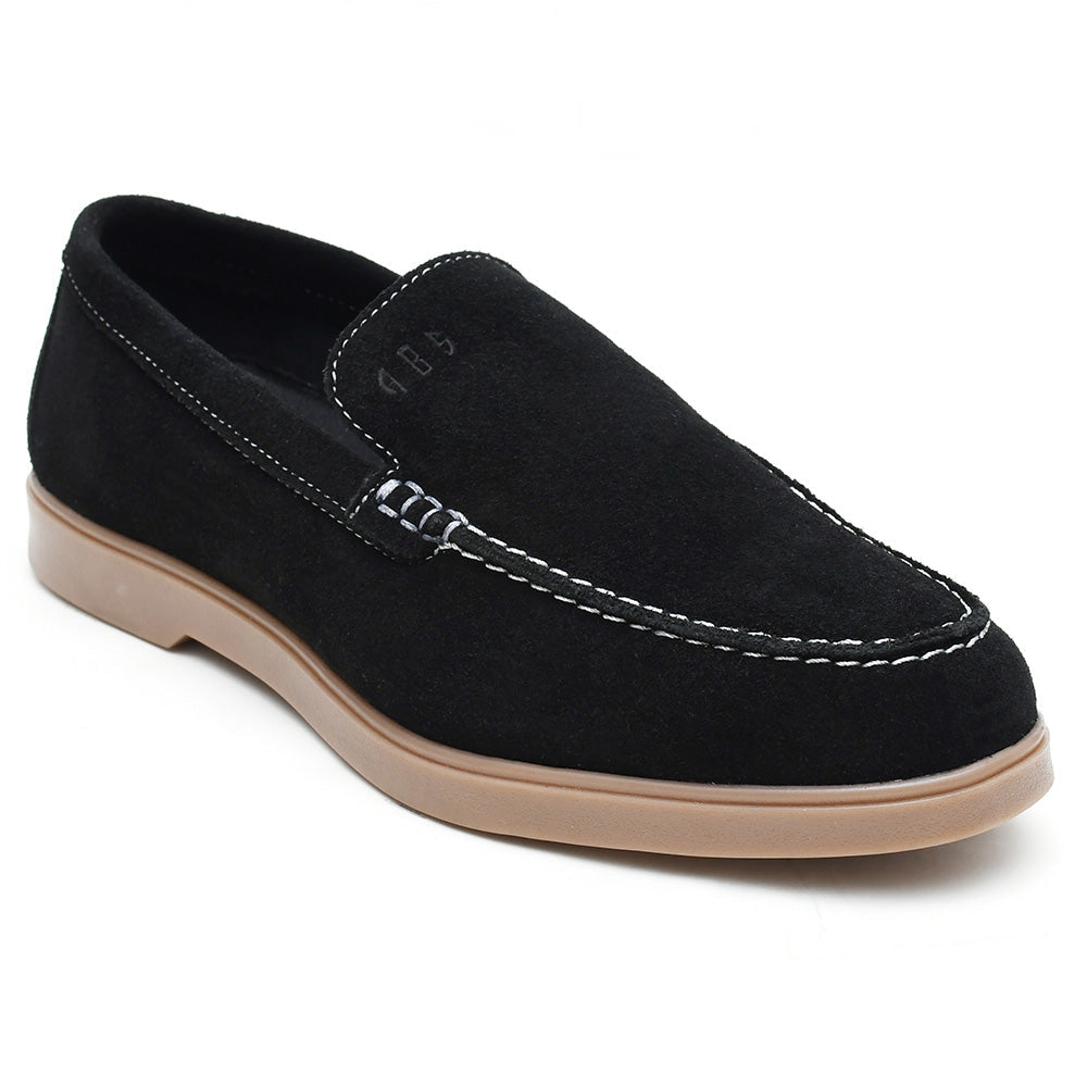 LEATHER SHOES - LBY-003 BLACK
