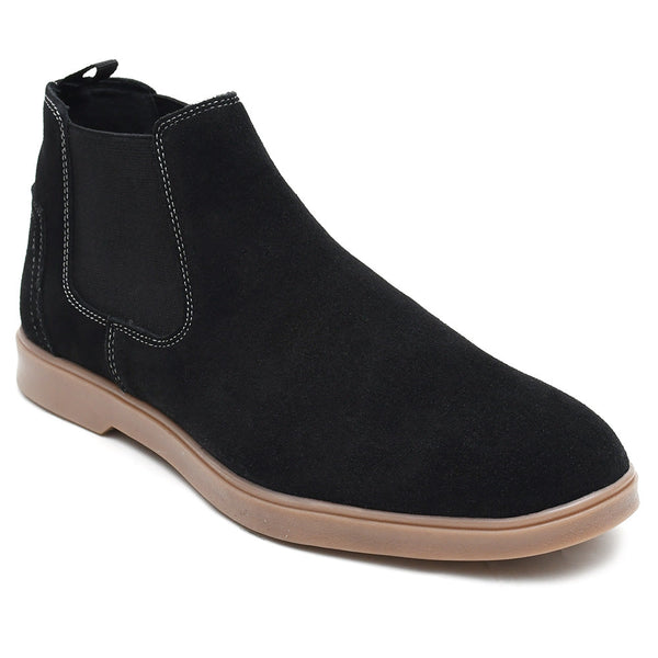 LEATHER SHOES - LBY-004 BLACK