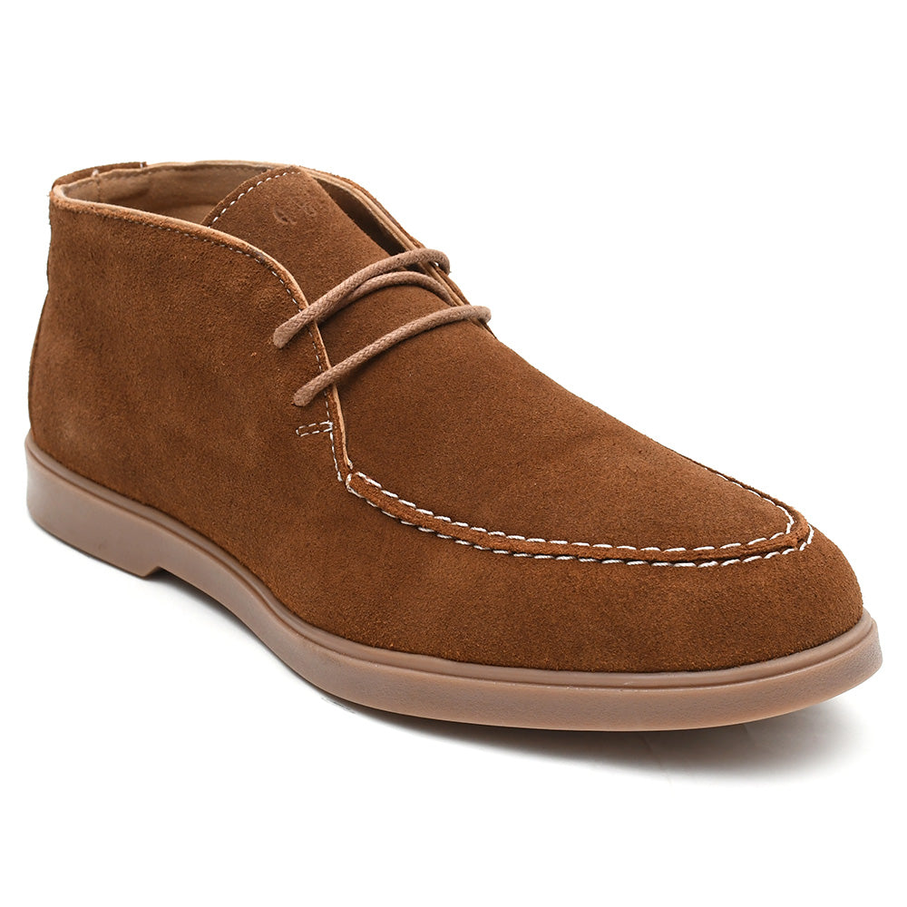 LEATHER SHOES - LBY-006 TAN