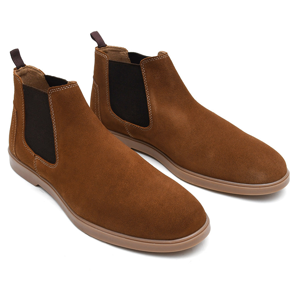 LEATHER SHOES - LBY-004 TAN