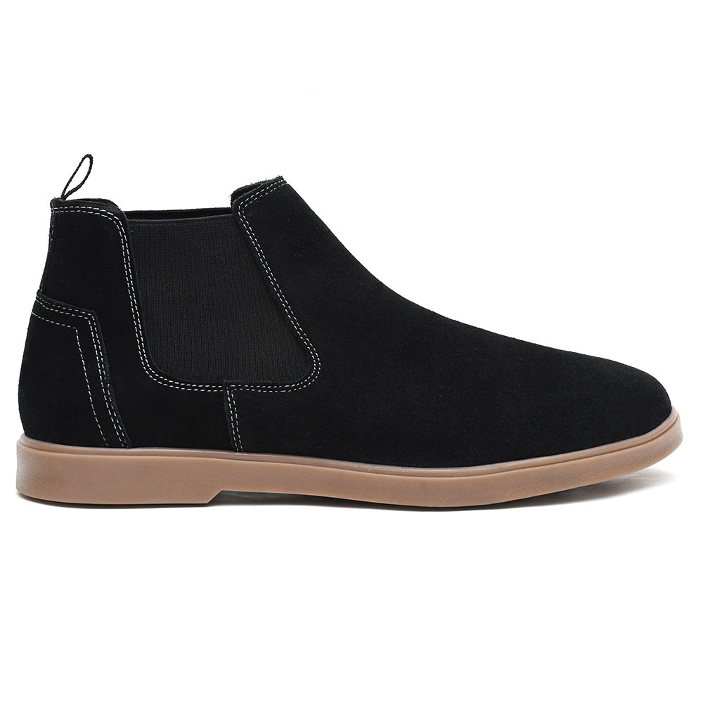 LEATHER SHOES - LBY-004 BLACK