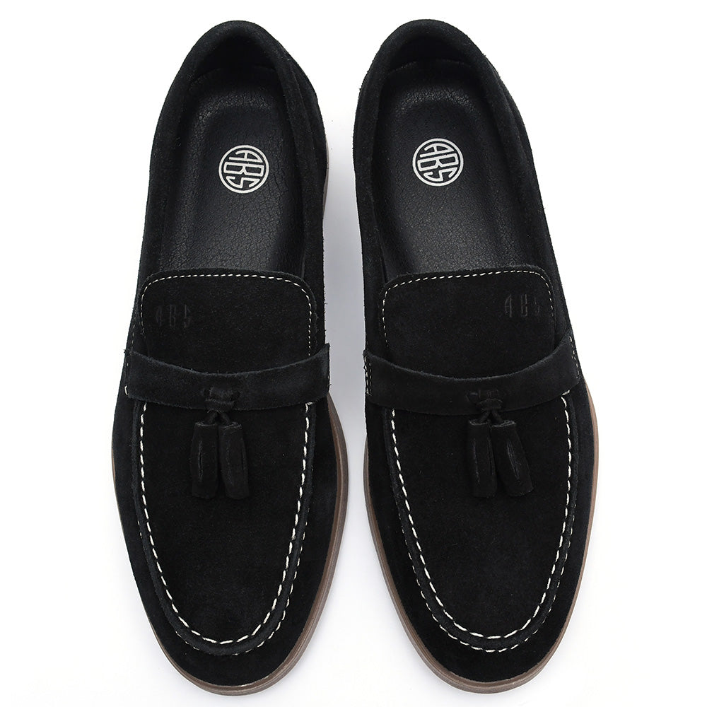 LEATHER SHOES - LBY-001 BLACK