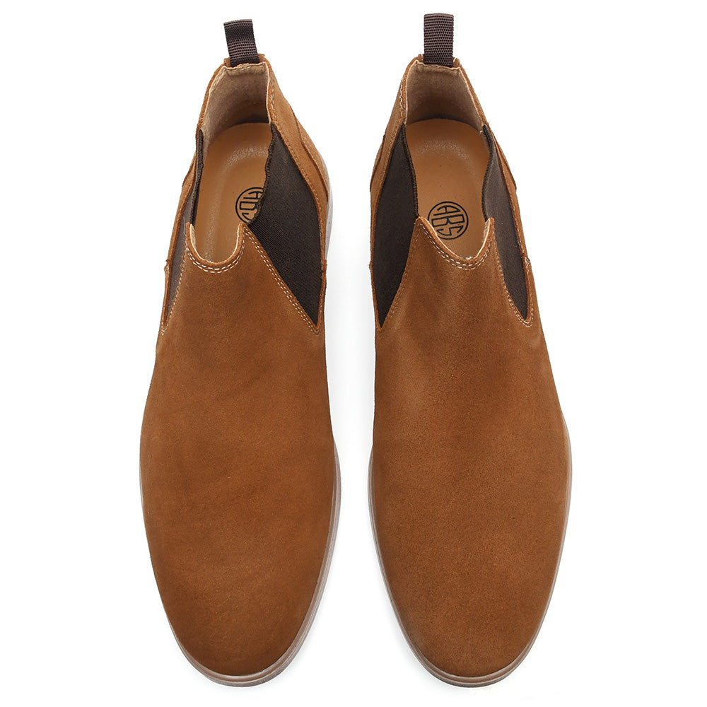 LEATHER SHOES - LBY-004 TAN