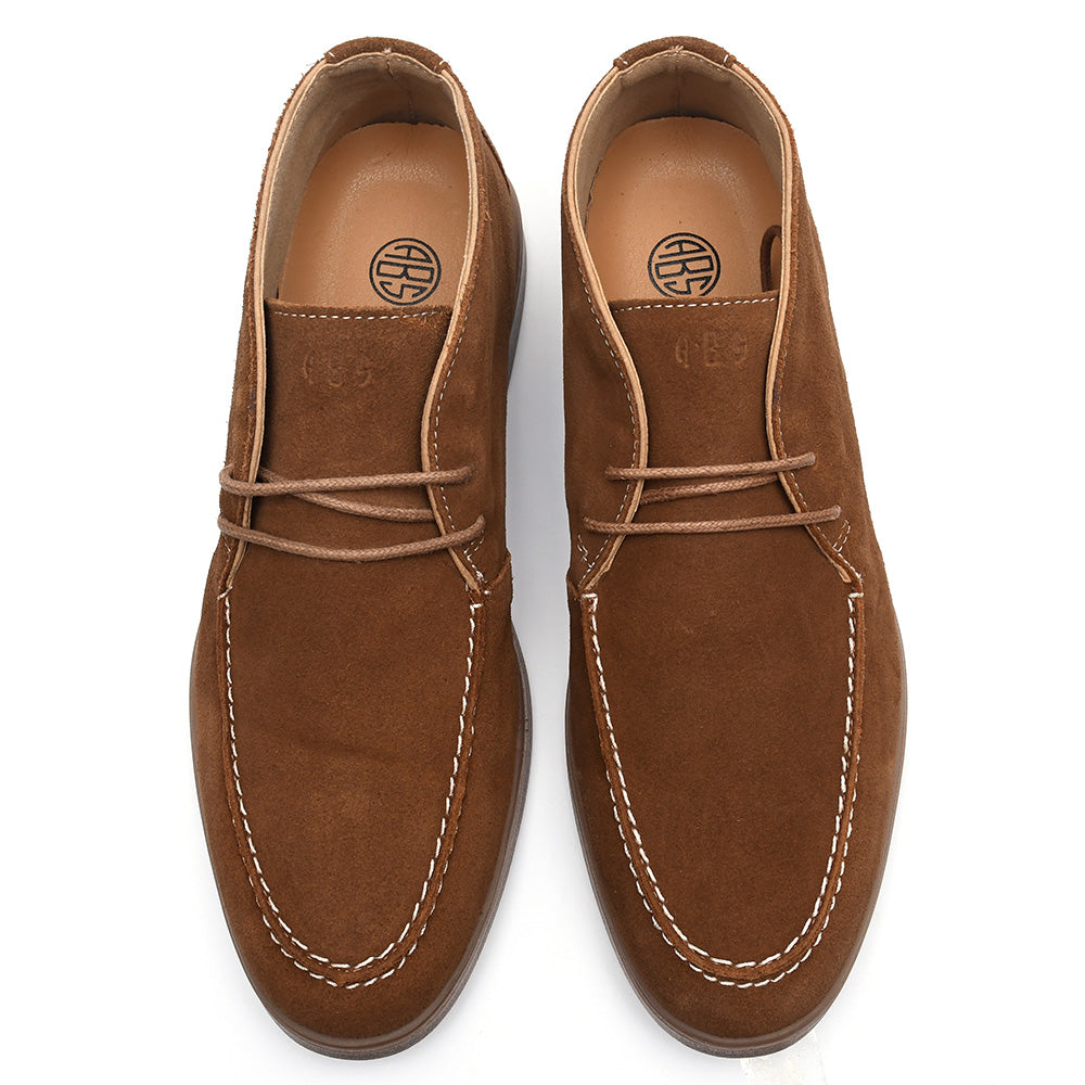 LEATHER SHOES - LBY-006 TAN