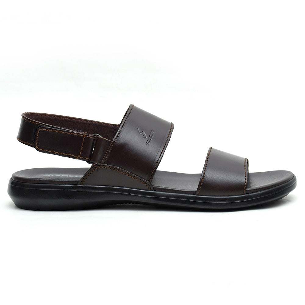 LEATHER SANDAL - VCT-101 BROWN