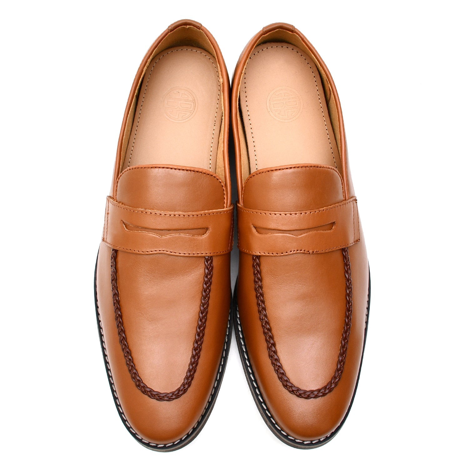 LEATHER SHOES - GR-24 TAN