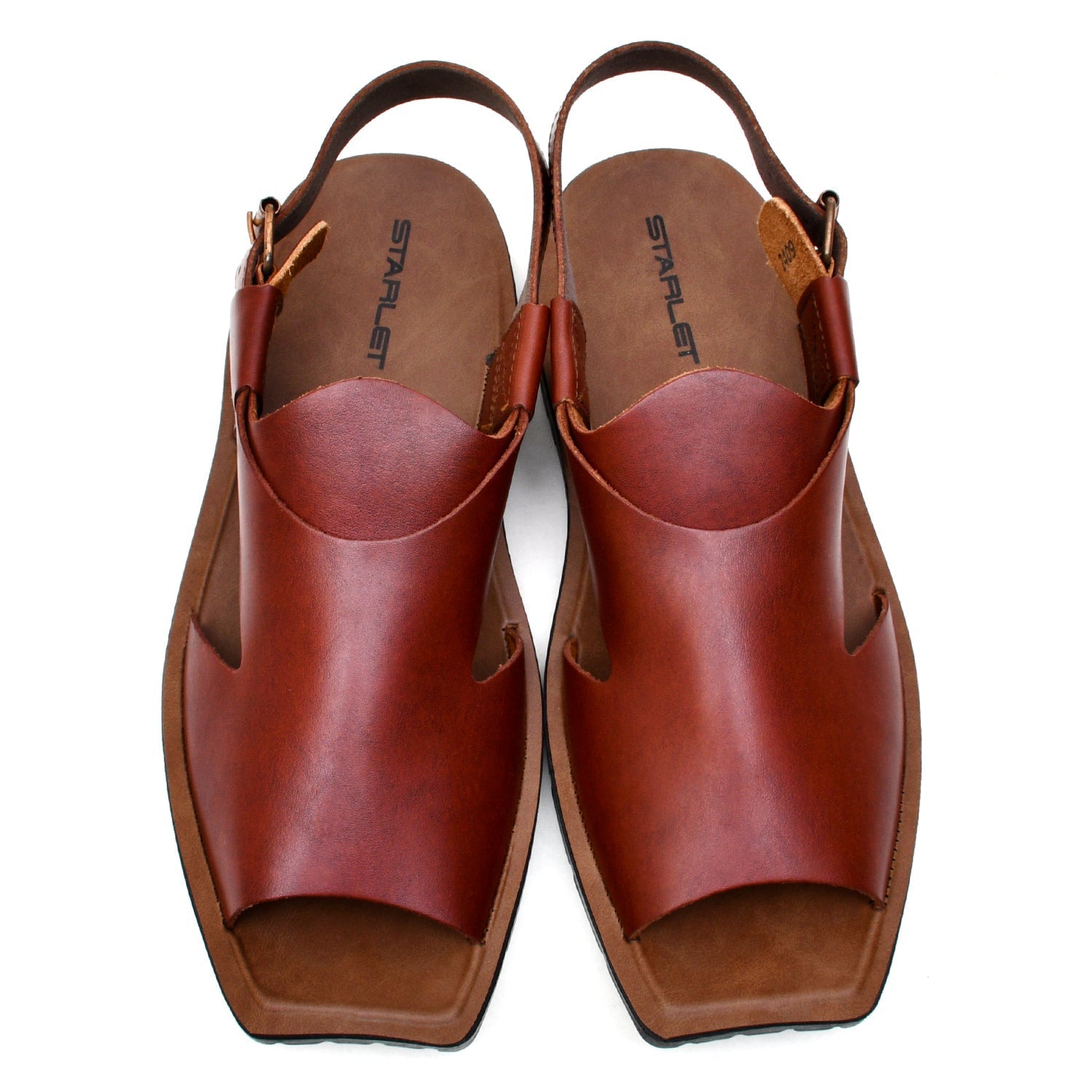 LEATHER PESHAWARI  CHAPPAL - NPT-05 MAROON