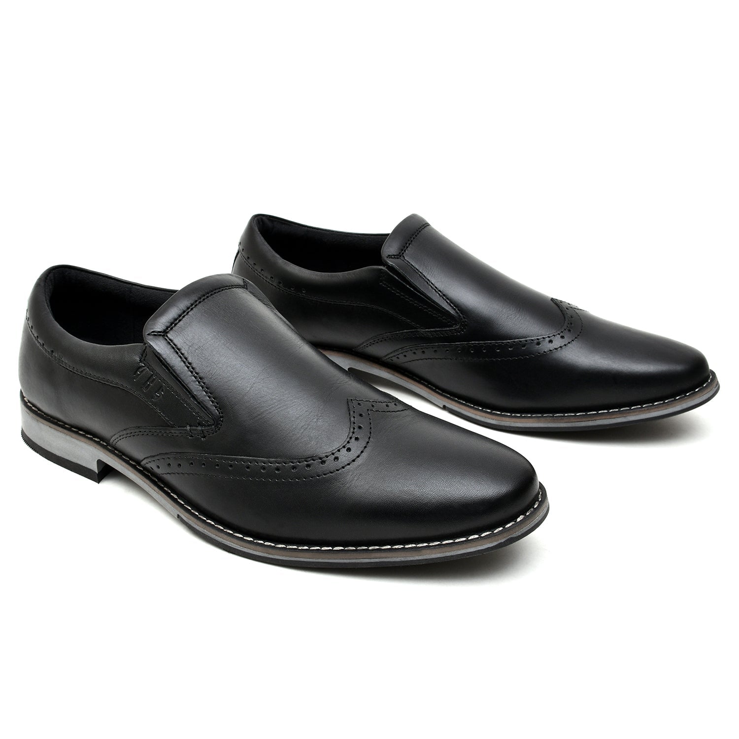 LEATHER SHOES - GR-11 BLACK