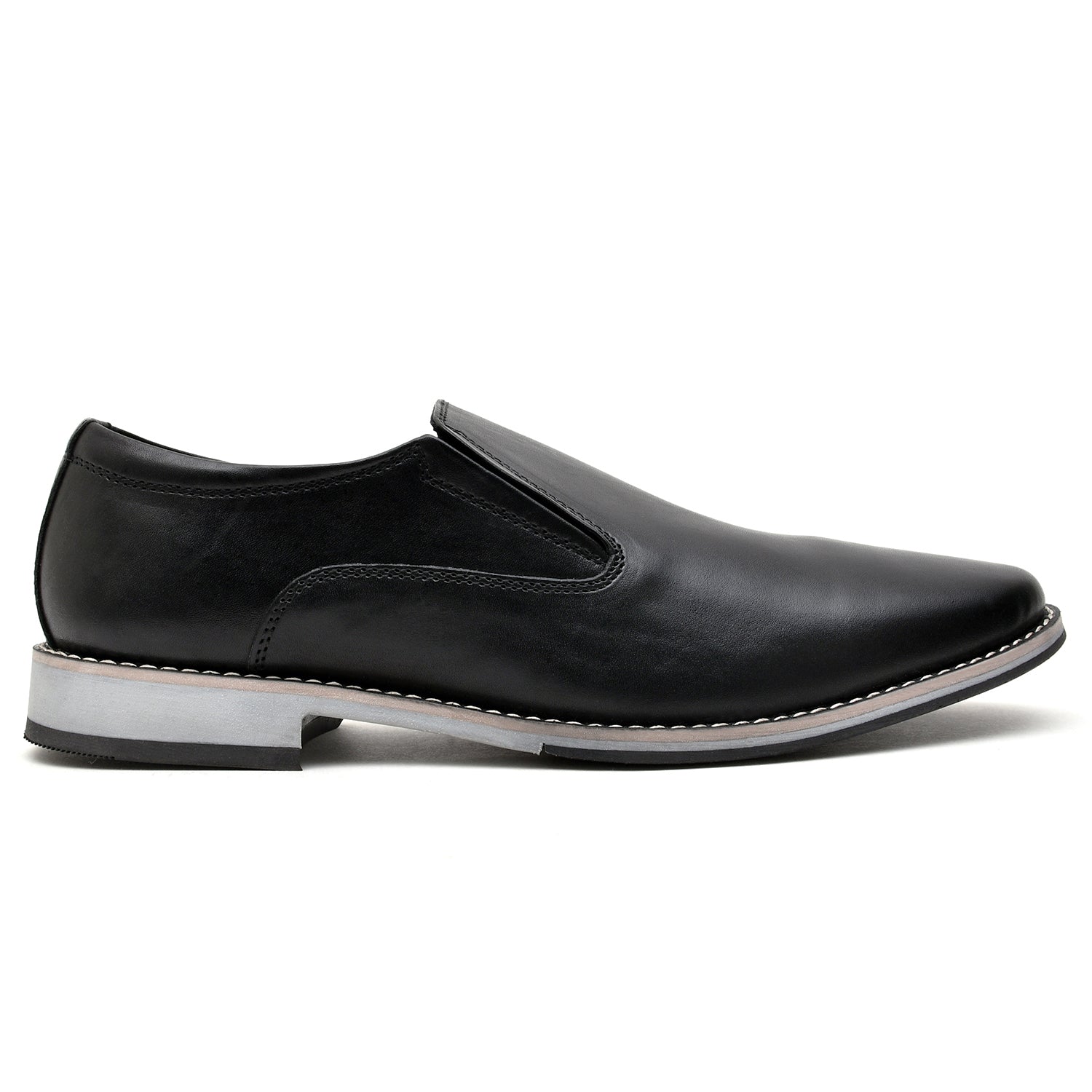LEATHER SHOES - GR-15 BLACK
