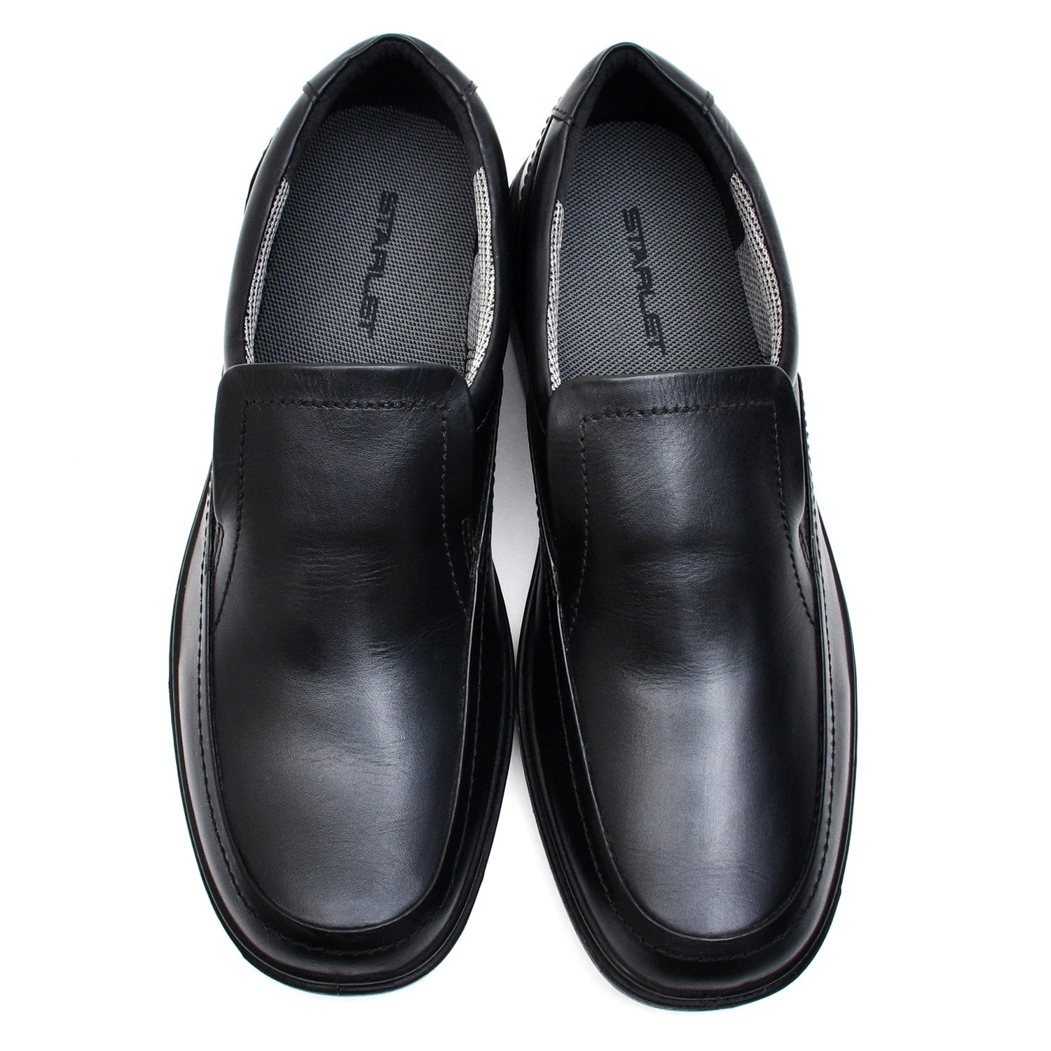 LEATHER SHOES - RA-005 BLACK