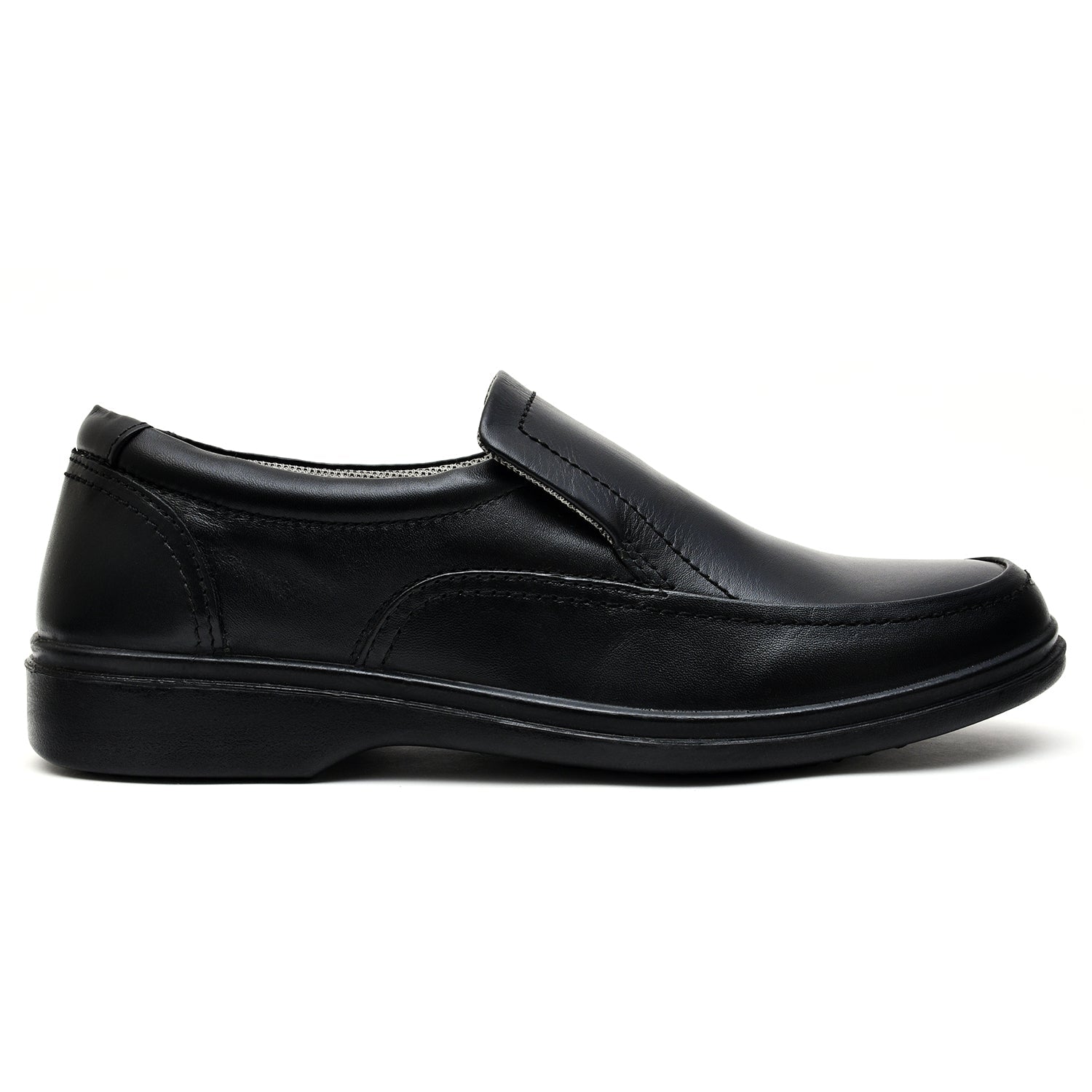 LEATHER SHOES - RA-005 BLACK