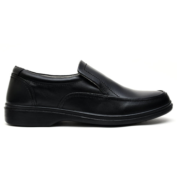 LEATHER SHOES - RA-005 BLACK