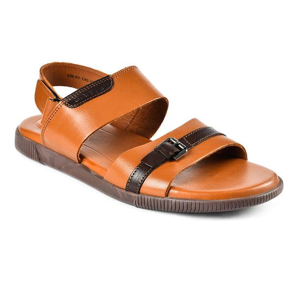 LEATHER SANDAL - CHADWICK-101 TAN