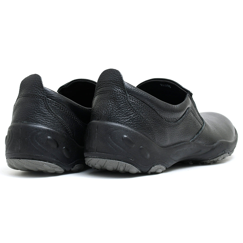 LEATHER SHOES - SANTIAGO-002 BLACK