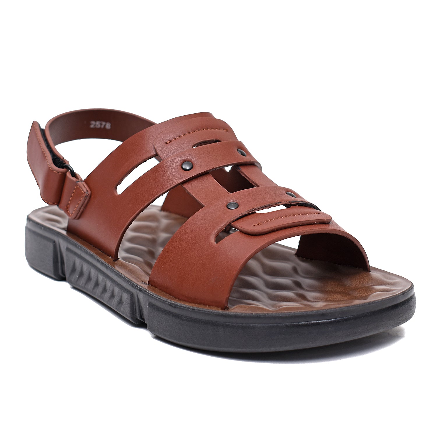 LEATHER SANDAL - SPT-1222 TAN