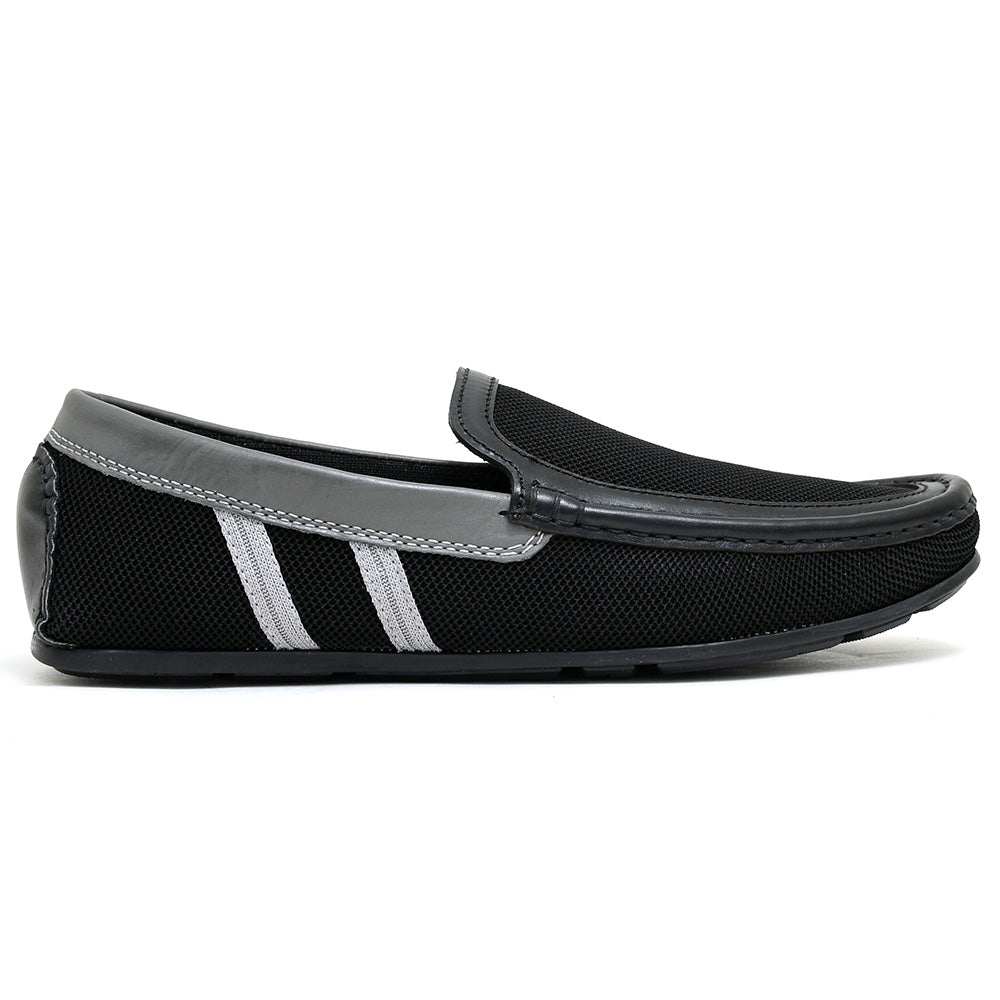 LEATHER SHOES - ROMEO-063 BLACK