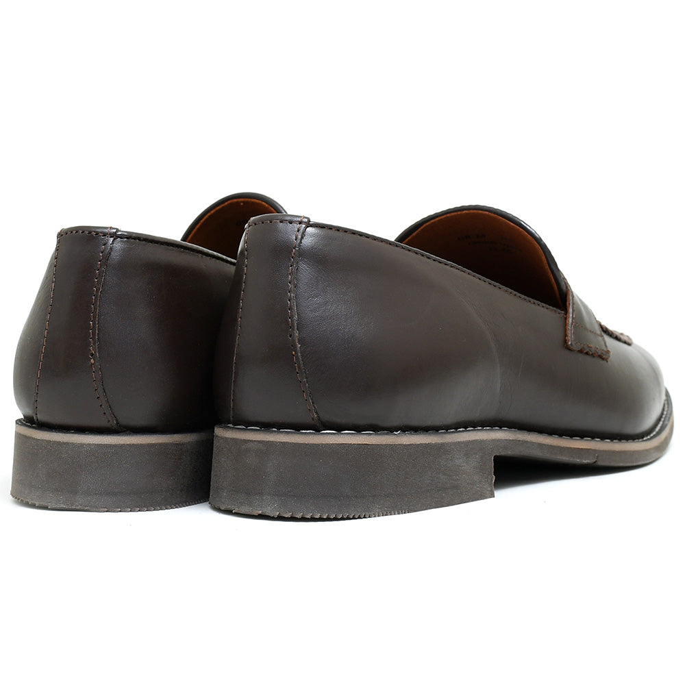 LEATHER SHOES - GARNIZO-024 BROWN