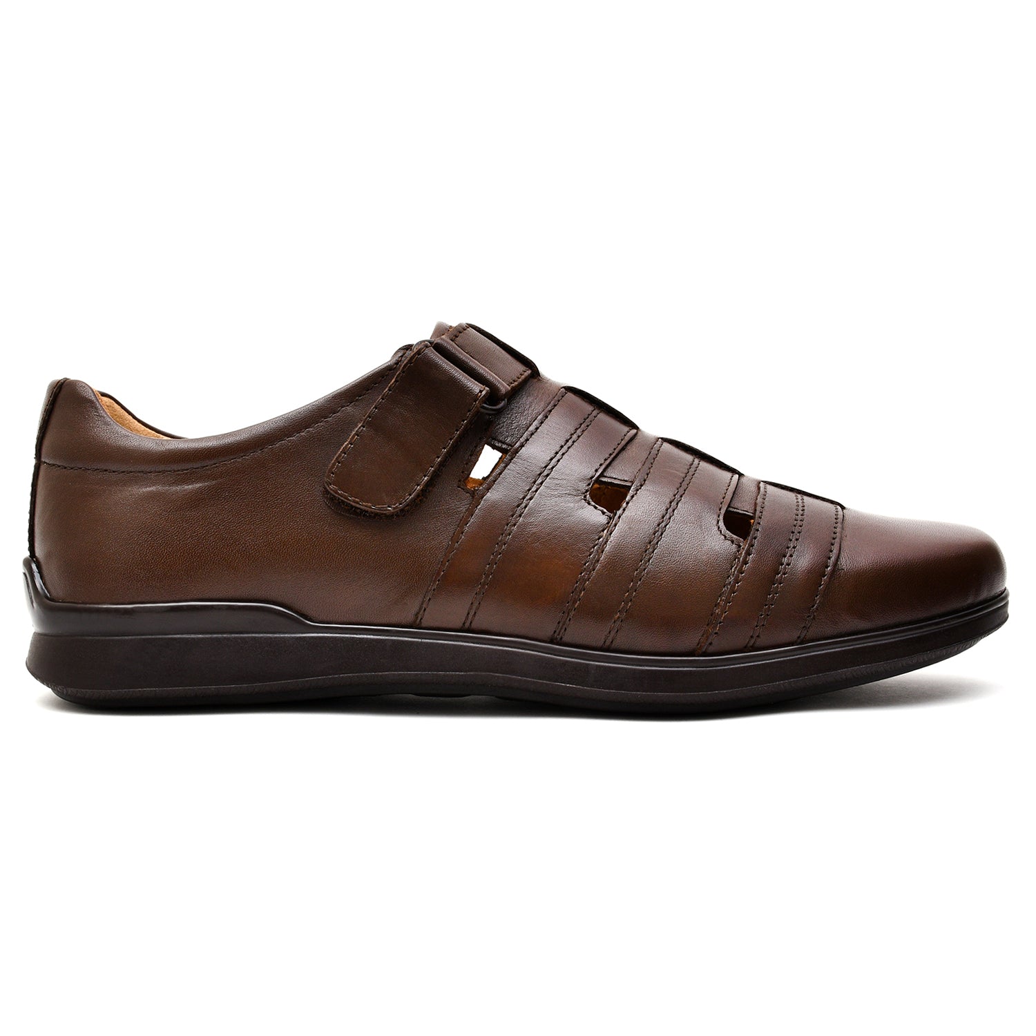LEATHER SHOES - RM-103 BROWN