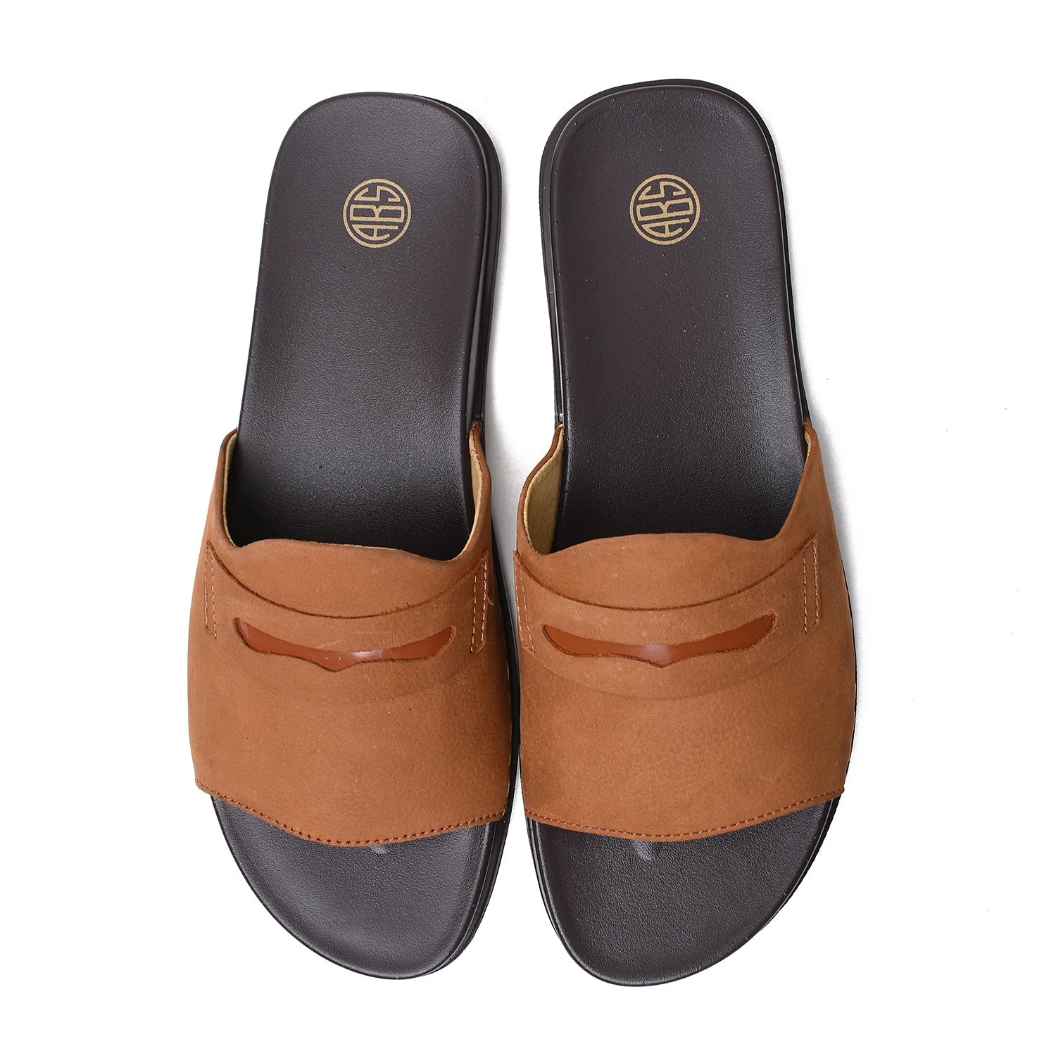 LEATHER SLIPPER - CHM-011 MUSTARD