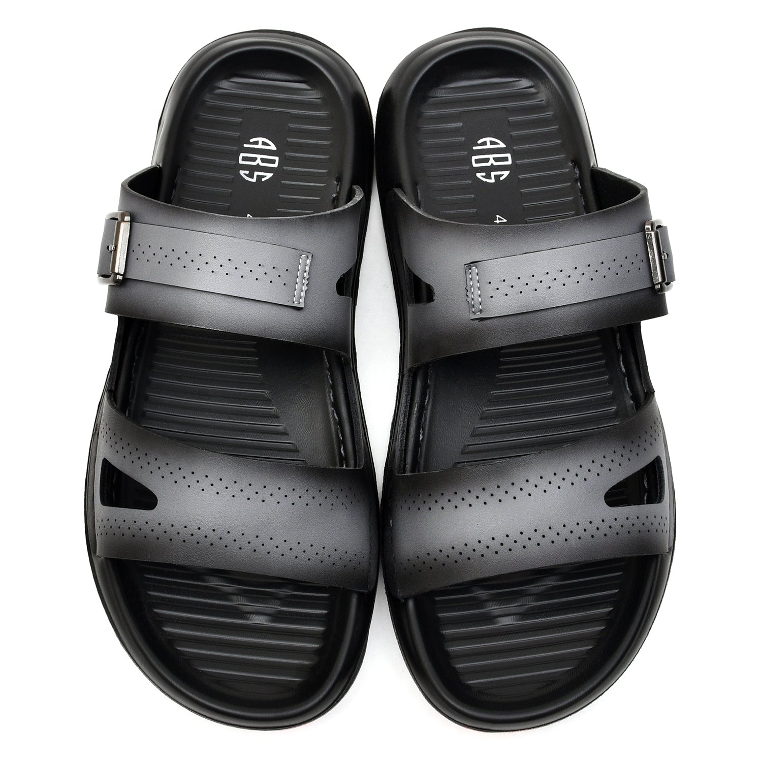 LEATHER SLIPPER - COL-02 GREY