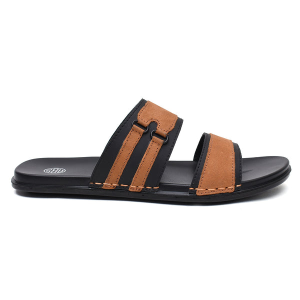 LEATHER SLIPPER - CHM-013 MUSTARD