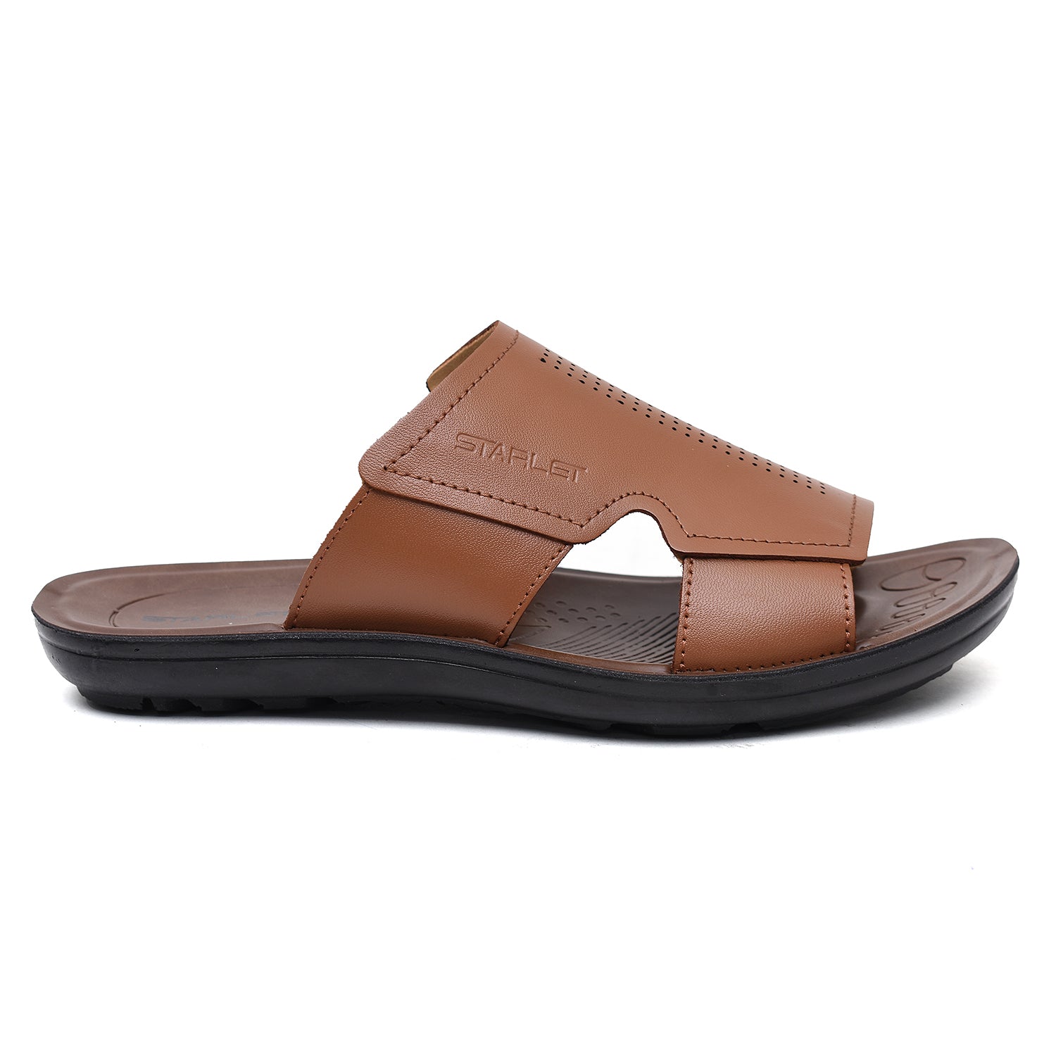 LEATHER SLIPPER - SP-327 TAN