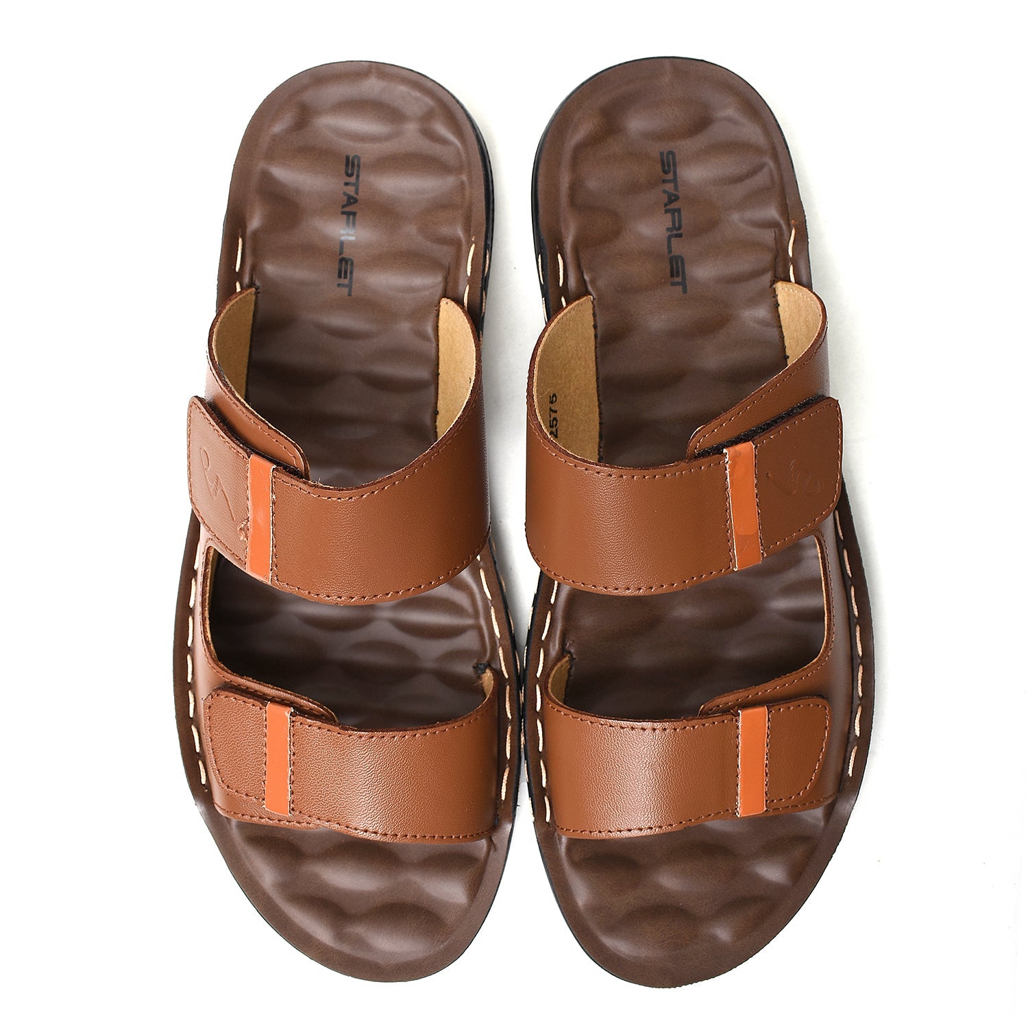 LEATHER SLIPPER - SR-1131 TAN