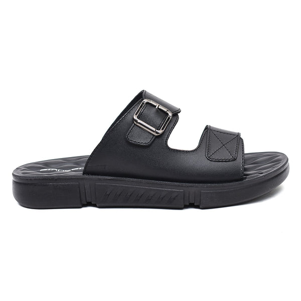 LEATHER SANDAL - SPT-1241 BLACK