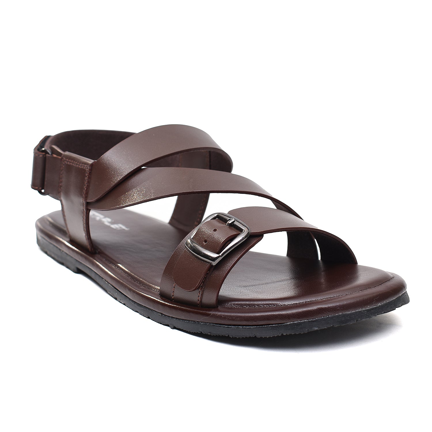 LEATHER SANDAL - CBO-111 BROWN
