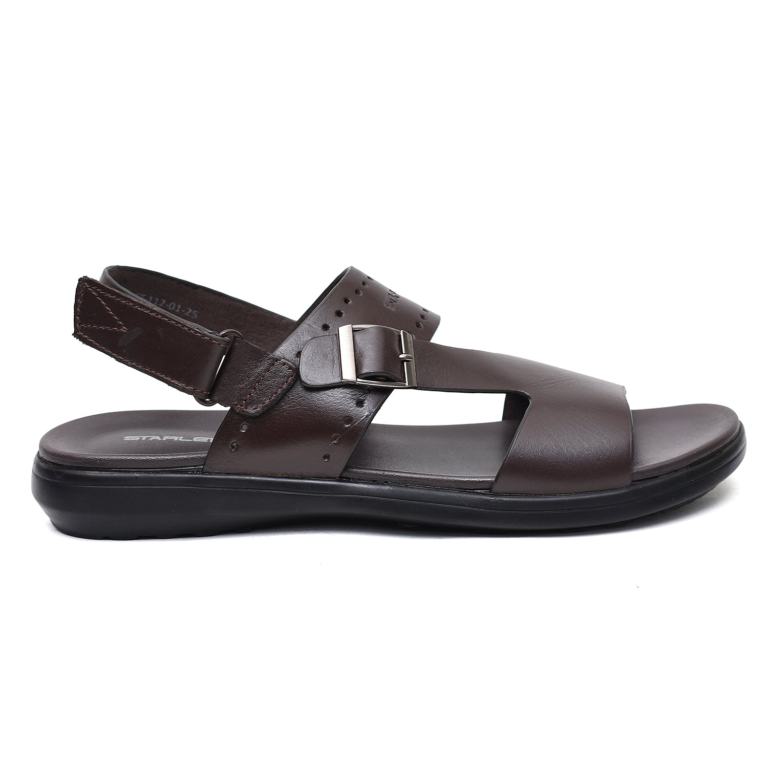 LEATHER SANDAL - VCT-112 BROWN