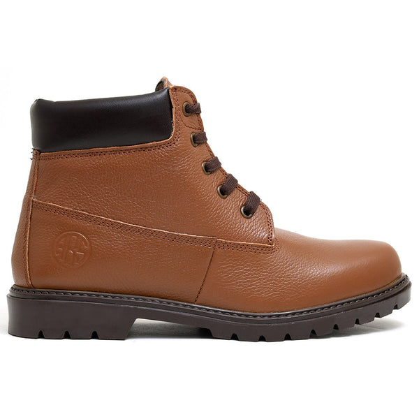 LEATHER SHOES - JACK-012 TAN