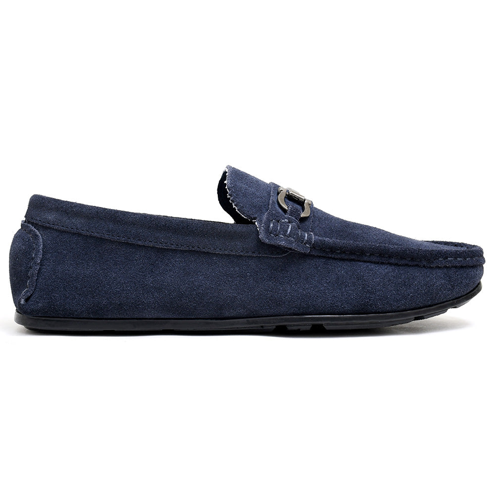 LEATHER SHOES - ROMEO-055 BLUE