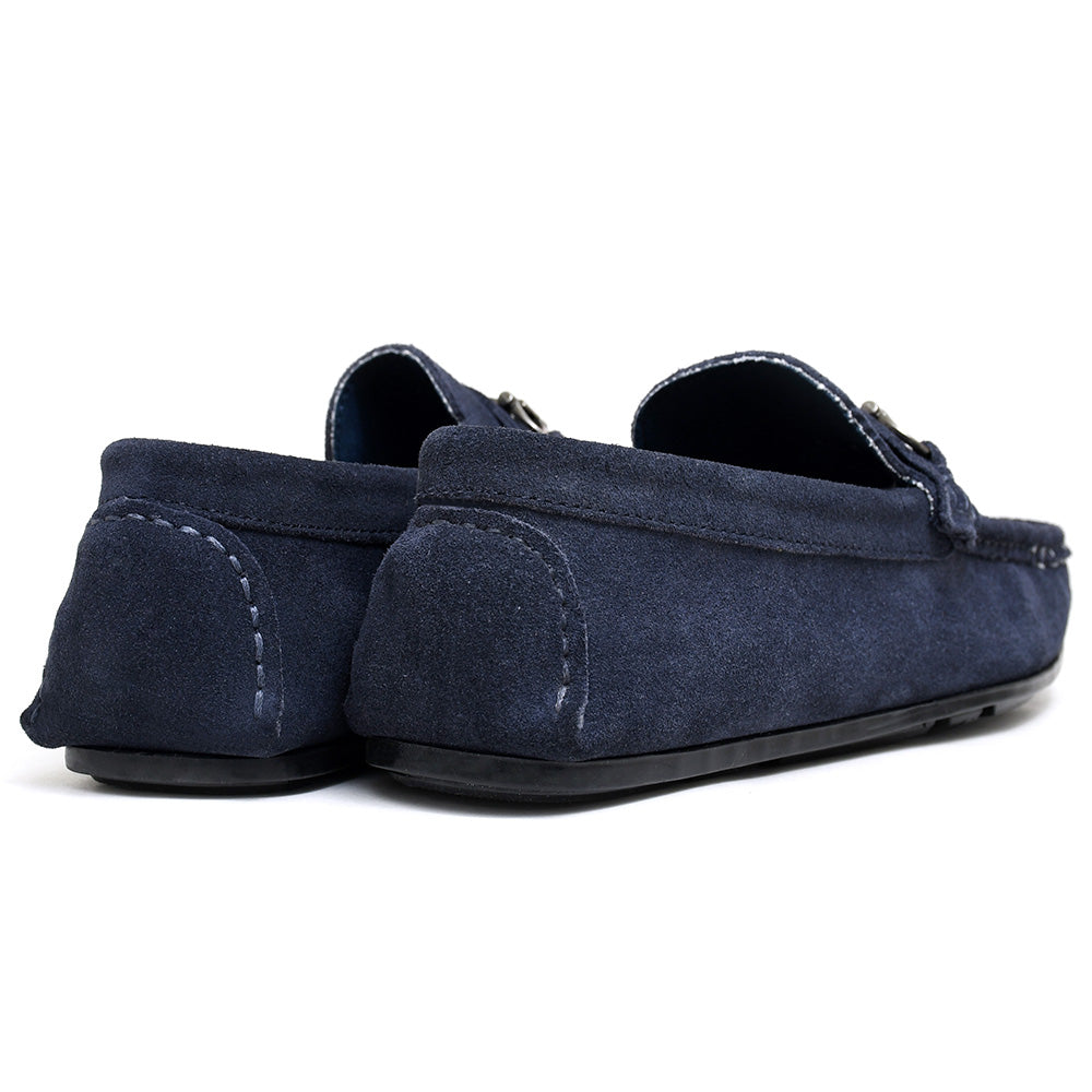 LEATHER SHOES - ROMEO-055 BLUE