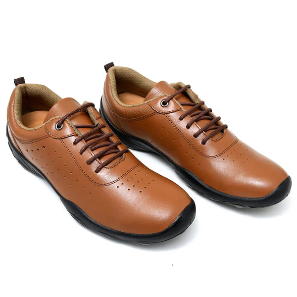 LEATHER SHOES - SANTIAGO-004 TAN