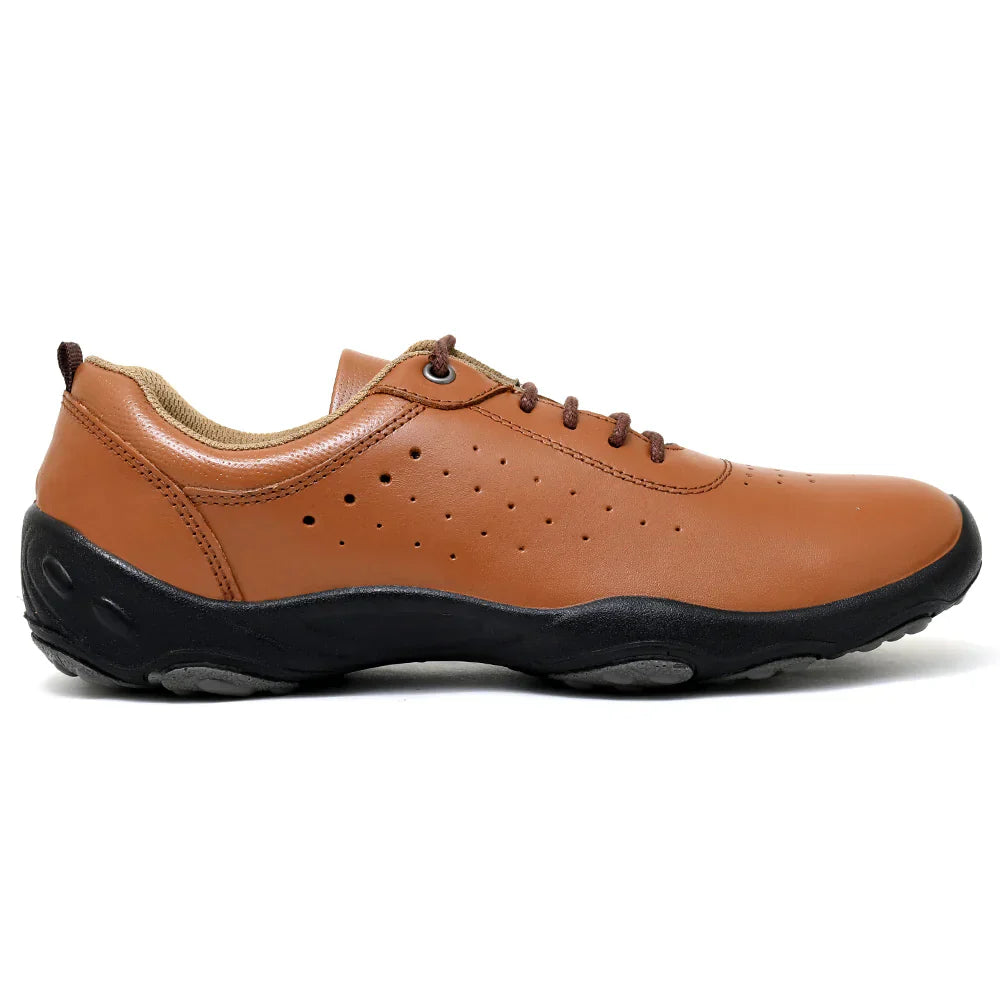 LEATHER SHOES - SANTIAGO-004 TAN