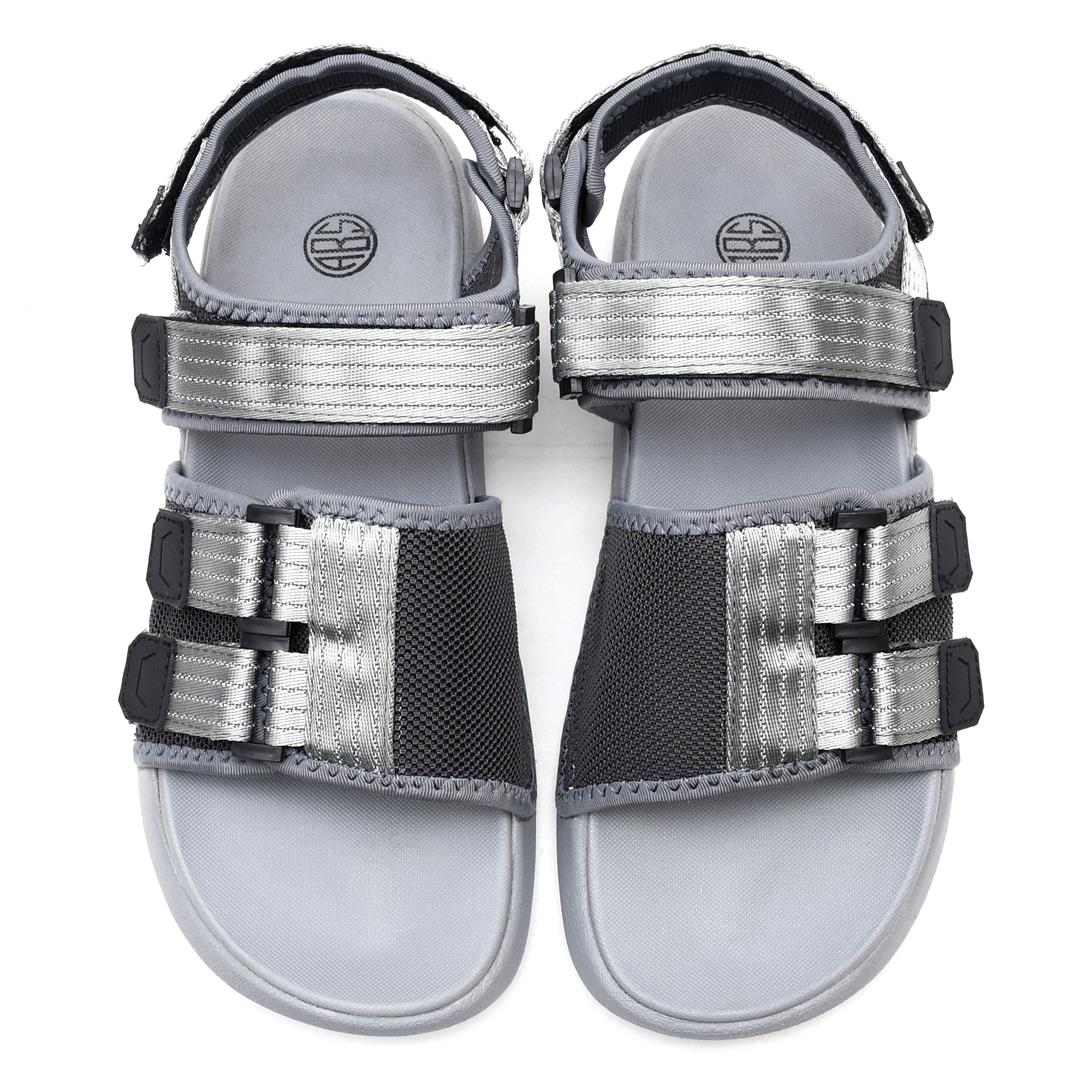 LEATHER SANDAL - MDI-102 GREY