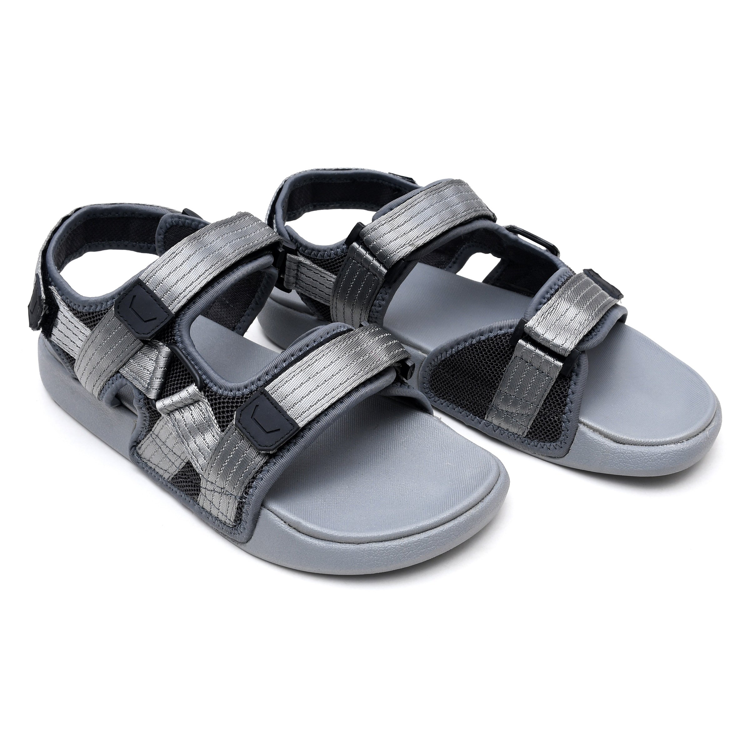 LEATHER SANDAL - MDI-101 GREY