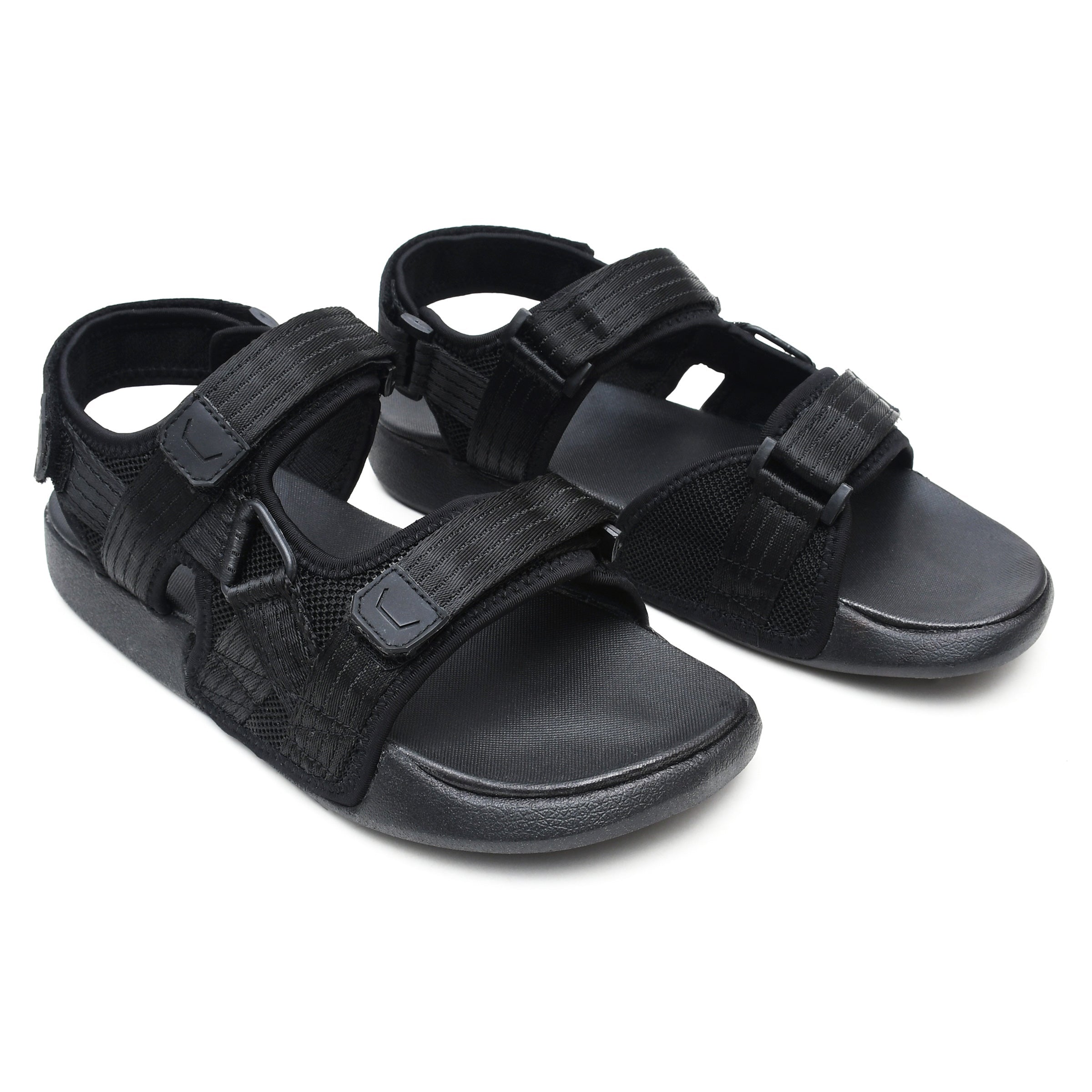 LEATHER SANDAL - MDI-101 BLACK