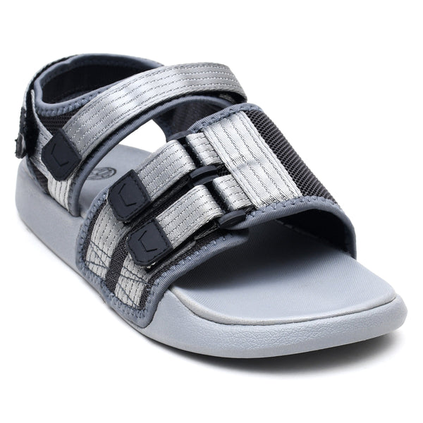 LEATHER SANDAL - MDI-102 GREY