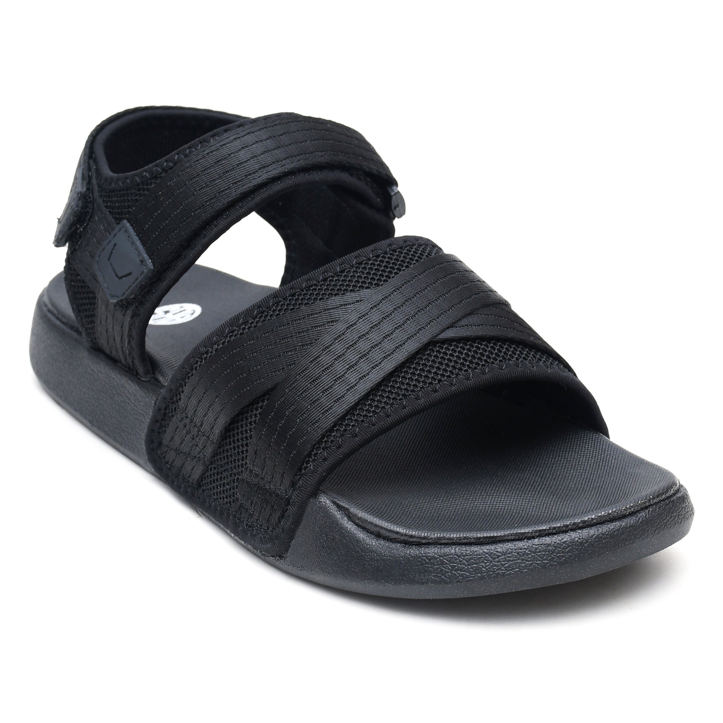 LEATHER SANDAL - MDI-103 BLACK