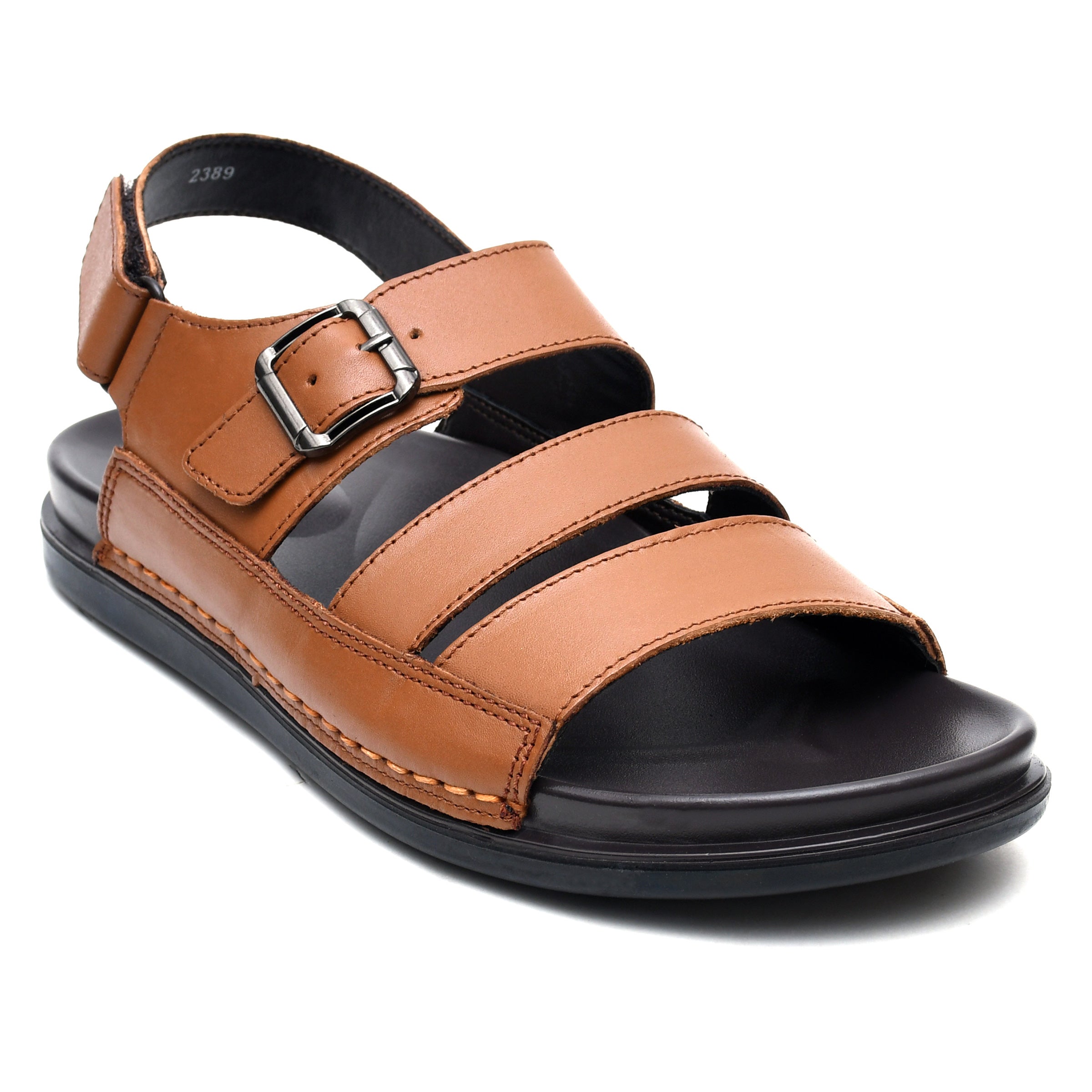 LEATHER SANDAL - AR-108 TAN