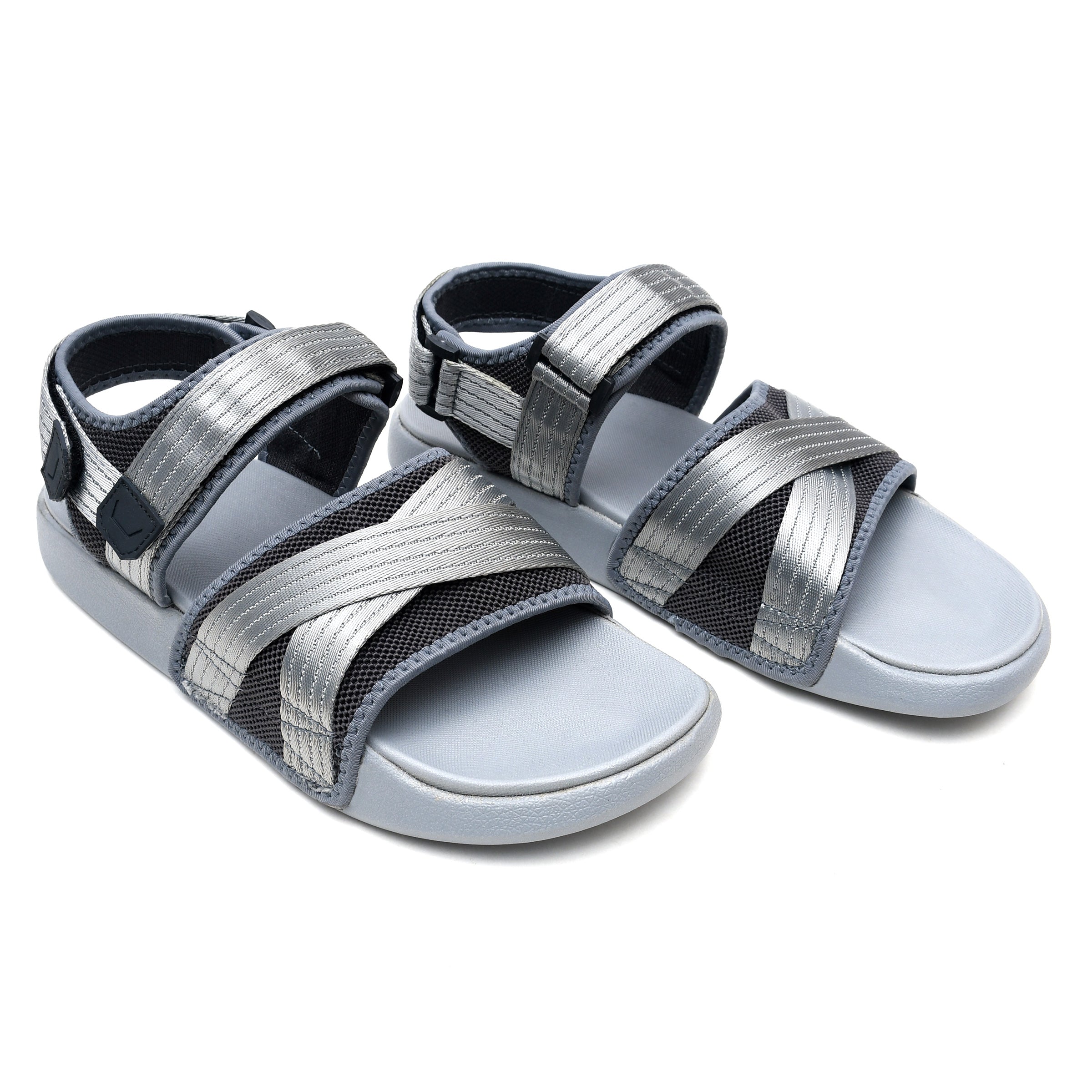 LEATHER SANDAL - MDI-103 GREY