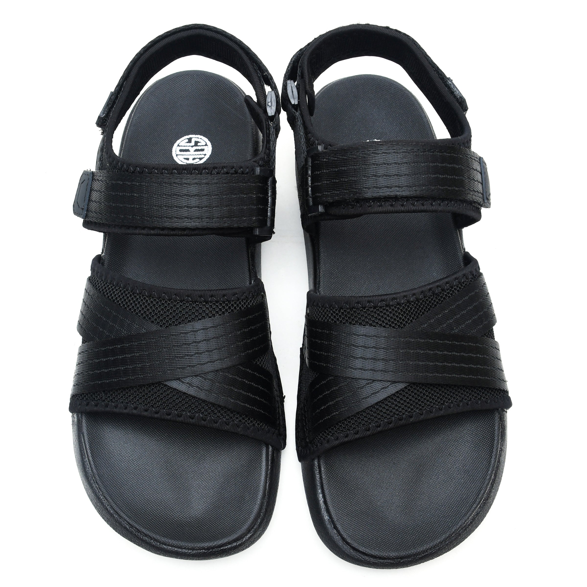 LEATHER SANDAL - MDI-103 BLACK