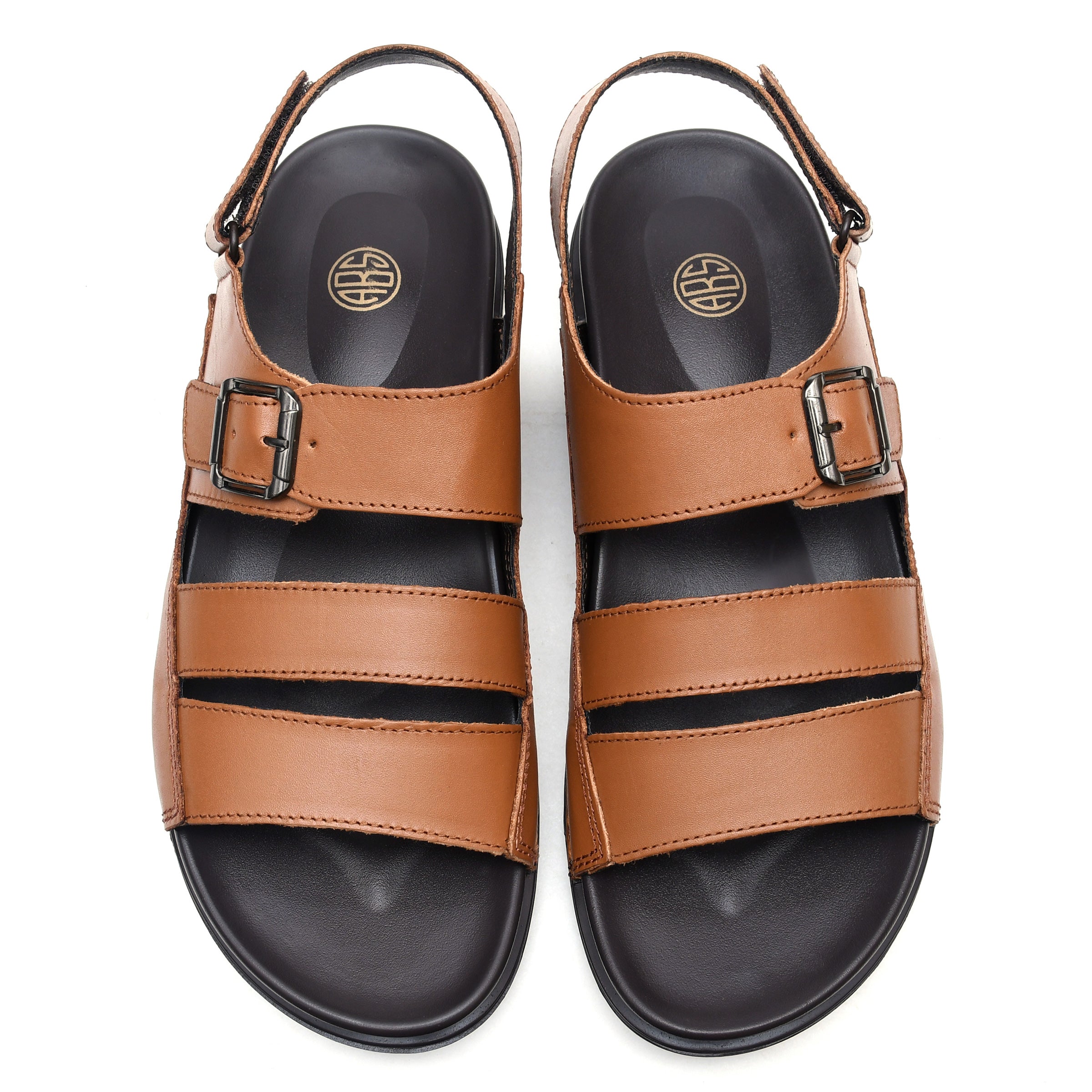 LEATHER SANDAL - AR-108 TAN